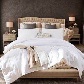 Polyester Brushed Single Quilt Core, Dot Quilting, Microfiber Filling, Suitable For All Seasons, Down Quilt Alternative, Breathable And Warm,CPC (Option: 229cmX229cm)